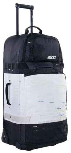EVOC World Traveller 125l Reisetrolley, Reisetasche (Reisekoffer mit Teleskopgriff, austauschbare Skate-Rollen, stabile Eva-Bodenkonstruktion, besonders Leichter Trolley Koffer)