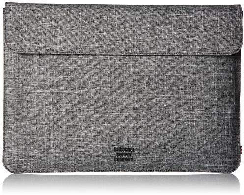 Herschel Supply Unisex-Erwachsene Spokane Sleeve für 15 Zoll MacBook Laptophülle, Rabe Kreuzschraffur, Inch