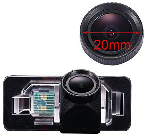Neues Objektiv HD Farbe Einparkhilfe Auto Rückfahrkamera, Super Weitwinkel Wasserdichte Nachtsicht Car Camera für BMW 1 3 5 X1 X5 X6 M3 E46 E90 E91 E92 E93 E82 E88 E39 E60 523i E53 E70 328i 320i 520Li