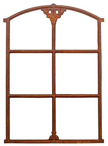 aubaho Fenster Rost Stallfenster Eisenfenster Scheunenfenster Eisen 75cm Antik-Stil a3