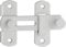 SAYAYO Verrou Porte Exterieur Coulissante Serrure Volet, Loquet Porte Interieure Verrou Portail à Bascule Boulon avec Vis pour Fenêtre, Placard et Jardin, Finition Blanc en Acier Inoxydable, EMS9500-W