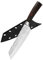 XYJ Gyuto Coltello da cucina a 7 pollici in acciaio inossidabile Coltelli chef giapponesi manico ergonomico con guaina