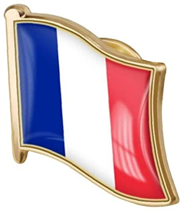 1pc République Française Drapeau Pin Badge Métal Pin Broche France Drapeaux Badges National Novelty Accessory