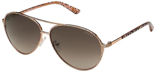 GUESS Damen GU7847 Sonnenbrille, shiny rose Gold
