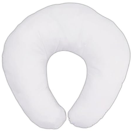 Cieffepi Home Collections artBABY Personalisierbares Stillkissen aus gewaschener Baumwolle (Weiß)