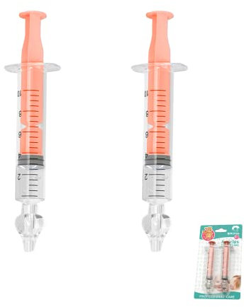 2 Pcs Aspirador Nasal Bebes, Aspiradores Nasales, Silicona limpiador de Nariz Seguro 10 ml, Reutilizable de Irrigador Nasal para Bebes, limpiador de Nariz Seguro, Cómodos y Seguros