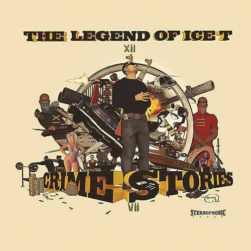 The Legend of Ice-T: Crime Stories (Clear Red Splatter