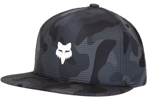 Fox Head Camo Tech Snapback Cap (one Size, Black)