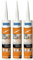 Colle Tout Matériaux Semin, Prêt à l'Emploi, Intérieur/Extérieur, Cartouche de 310 ml (lot de 3)