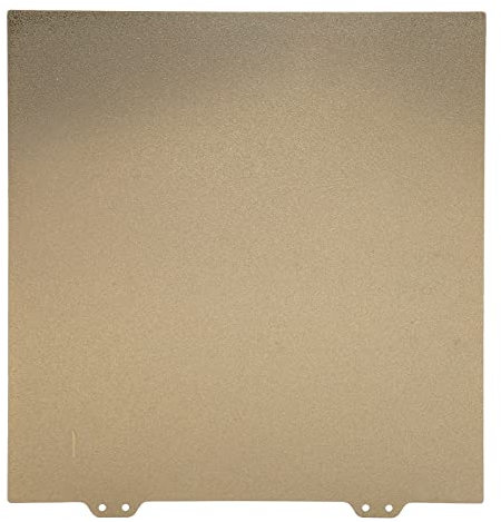 3D-Drucker-PEI-Bauplatte für CR 6 SE, Magnetische, Flexible, Abnehmbare Federstahlplatte, Doppelseitig Strukturierte PEI-Platte, 3D-Drucker-Heißbettplattform, (Stahlplatte)