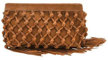 Fossil Penrose Handtasche aus Leder, Baumwolle oder Polyester für Damen, Kaffee