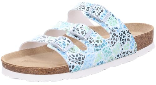 Rohde ALBA Damen, Frauen, Pantoletten, Slipper,Slides,Sandalen,Sommerschuhe,Freizeitschuhe,Slides,Slip-ons,Backless Slipper,Baltic,38 EU