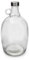 lilawelt24 2L Flasche mit Schraubverschlüss Weinballon Glasballon Weinflasche| Likörflasche |Essig-Öl Flaschen | Schnapsflasche |Karaffe