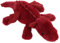 Apricot Lamb Lying Dragon Plush Stuffed Animals for Kids, Soft Cute Plush Toys for Baby Girl and Boy, Large Fluffy Lying Dragon Red