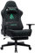 Andyou Gaming Stuhl Racing Gamer Sessel, Ergonomischer Gaming Chair Bürostuhl mit Verstellbare Lendenkissen, Fußstütze, Kopfkissen und 2D Armlehnen, Vintage-PU-Leder 90-150°, Schwarz ASIN
