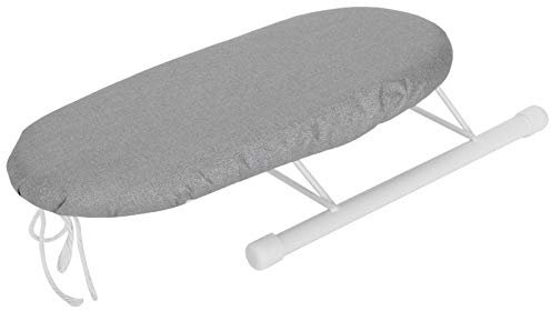 Ironing Board, Space‑Saving Thickened High‑Temperature Resistant Mini Ironing Board, for Sleeve Cuff Neckline (Anti-scalding silver cloth)