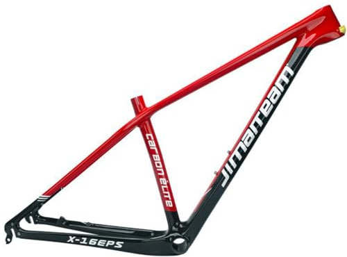 27.5 29er MTB Cuadro 15 ''/17''/19 '' Fibra de Carbono Hardtail XC Cuadro de Bicicleta de montaña QR 5 * 135 mm Freno de Disco Cuadro de Bicicleta Enrutamiento Interno
