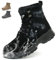 COOU Scarpe Antinfortunistiche Uomo Donna Alte Scarpe da Lavoro Leggere e Comode Scarpe Sicurezza con Punta in Acciaio Traspiranti 151/Nero47