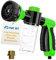 The Original Pup Jet Dog Washing Hose Attachment with Soap Dispenser - 8-in-1 Grooming Brush Shower Attachment & Shampoo Sprayer for Dog Washing, Bath and Grooming, Perfect Pet Grooming