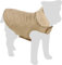 Flamingo Bonnie Hundemantel Beige - Größe A: 30 cm, B: 31-32 cm, C: 46-49 cm, Warm und Bequem, Ideal für Chihuahua, Malteser, Yorkshire Terrier und Zwergpudel