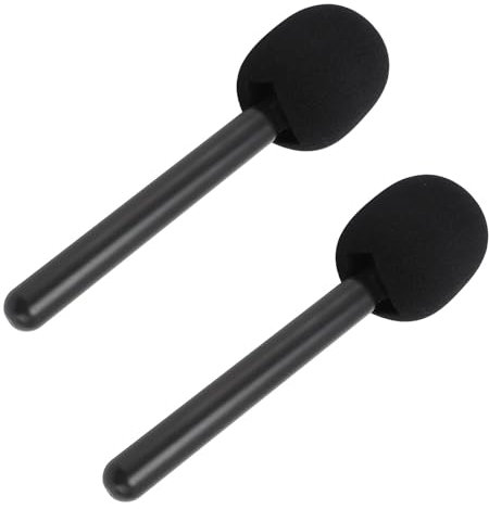 2-teiliger Kabelloser Mikrofonhalter-Ständer, Griffmontage-Adapter für Hollyland Lark M1 C1 150 G1 Movo, Verwandeln Sie Ihr Mikrofon in Einen Handheld, W