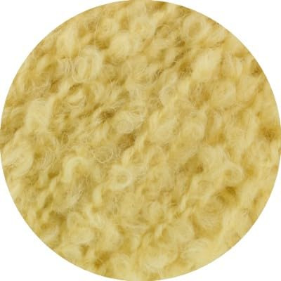 LANA GROSSA Orsetto | Weiches Bouclé-Garn aus Alpaka- und Merinofasern | Handstrickgarn aus 60% Schurwolle (Merino) & 40% Alpaka (superfein) | 50g Wolle zum Stricken & Häkeln | 75m Garn FB 8