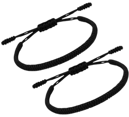 Wyhrse 2PCS Handmade String Bracelet,Bracelets for Men,Good Luck String Bracelets for Women,Fits The Wr/ist and Provides Comfortable Fit,Convenient Wear and Not Prone to Breaking
