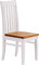 Holzstuhl Classico Honig Weiss - Esszimmerstuhl Klassik Pinie Massivholz Echtholz - Variante & Farbe wählbar - Stuhl Holz Wohnzimmerstuhl Lehnenstuhl Lehne Küchenstuhl Landhaus Brasilmöbel