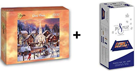 Grafika Puzzle 2000 Teile – Chuck Pinson – Hope Runs Deep + Teppich