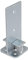 Heavy Duty Galvanised Concealed Post Support Base Bracket Shoe 90mm (3.5 Inch)