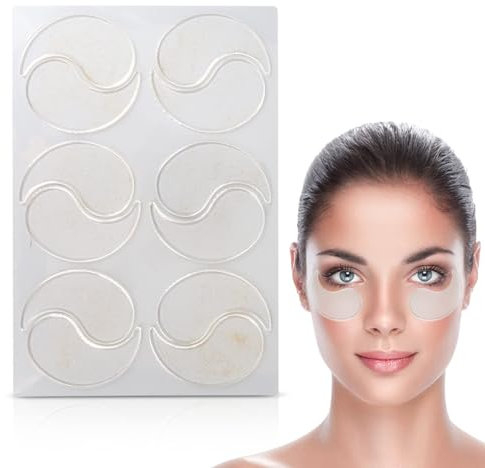 6 paires de patchs anti-rides en silicone, patchs anti-rides réutilisables pendant la nuit, tampons anti-rides sous les yeux pour les poches, cernes, sac pour les yeux, prévention des rides