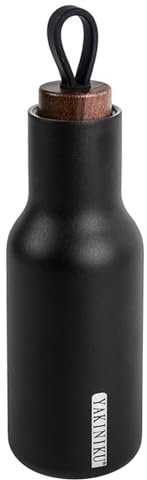 Yakiniku - Bouteille à boire - acier inoxydable - Noir - 600ml