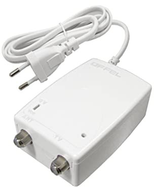 OFFEL Amplificatore di linea 25-045 a linea unica, permette di riamplificare un segnale proveniente da una linea TV