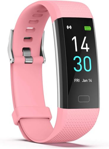 Septoui Smart Band Fitness Orologio Contapassi Frequenza Cardiaca, SpO2, Pressione Sanguigna, Sonno Calorie Activity Tracker Impermeabile IP68, 16 Modalità Sportive Smartwatch Donna Uomo Bambini