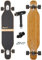 Camber Longboard mit Keramik Kugellager in Flex1 Drop Through Cruiser Freeride Skaten Komplettboard mit T-Tool