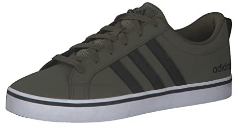adidas Unisex VS Pace 2.0 Shoes, olive strata/core black/Cloud white, 13.5 UK