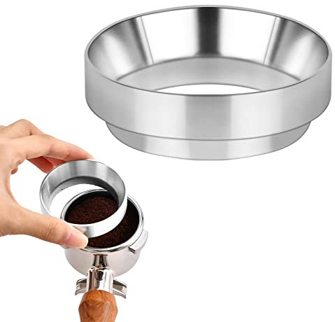 FAEFTY Coffee Dosing Ring with Magnetic 51mm Coffee Dosing Ring Universal Coffee Maker Replacement Accessories