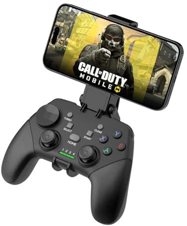 Joso Controller di gioco mobile wireless per iOS, Android, iPad, tablet, PC, controller del telefono per iPhone 14/13/12/11, Galaxy S22/21, telefoni Android, COD Mobile, Genshin Immpact, Cloud Gaming