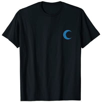 Mond Sichel Symbol Magie Wicca Gott Göttin Ägypten Halbmond T-Shirt