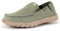 Kickback Couch Classic - Herrenschuhe - Farbe Mid Green - leichte Slip On Canvas Schuhe Männer - Loafers für Männer - All Day Comfort - Slip On oder Slide In Herren Freizeitschuhe - Größe EU41