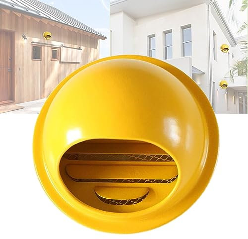 Duchunsheng Lüftungsgitter Gartenhaus Wetterschutzgitter Lüfterheizung Luftauslass Edelstahl Zulufthaube, 70mm to 300mm Runder Lufthaube Lüftungsgitter, Wetterschutz-Gitter, Wand Lufthaube