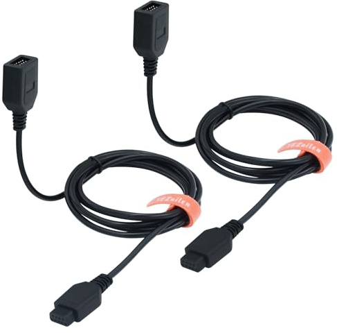 YEZriler Cavo di prolunga per controller a 9 pin per Sega MD, console di gioco retrò classiche AV 620, HD 621, HD 821, cavo di prolunga per controller videogiochi cablato da 1,5 m, confezione da 2