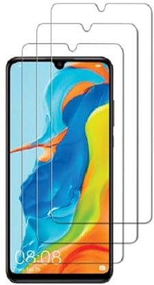 HQ-CLOUD Lot de 3 Verre Trempé Pour HUAWEI P30 LITE .Film de Protection d'écran Transparent - Anti Rayures - Ultra Résistant Dureté 9H