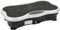 Vibrationsplatte mit Ultra Leiser Motor, 95 Stufen und 5 Trainingsprogramme, mit Fernbedienung, Trainingsbänder, LCD-Display, fur Ganzkörpertraining Fett Verlieren, Bis 120KG (Schwarz Weiß)