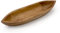 Teakholz Schale 45x13cm bootförmig Einzigartiges Naturprodukt aus Teakholz massiv