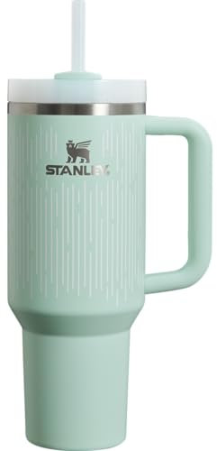 STANLEY The Clean Slate Quencher H2.0 FlowState™ Tumbler | 40 OZ, Soft Rain Mint