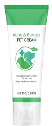 Creme für trockene Hundehaut, Salbe für Haustierhaut | Beruhigende und feuchtigkeitsspendende Hautcreme | Befeuchtet den pflegenden Balsam mit schützender Barriere, 25 g Lösung
