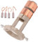 Juego de Cepillos de Anillo Colector de Alternador Kit de Reparación de Generador 230090 Reemplazo para Anillo Colector de Alternador Juego de Cepillos de Alternador 230090