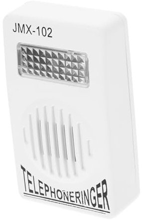 MERRYHAPY Amplificateur Téléphonique De Volume pour Ligne Fixe Blanc sans Pile en Plastique Réglable pour Personnes Âgées Usage Domestique Et Professionnel