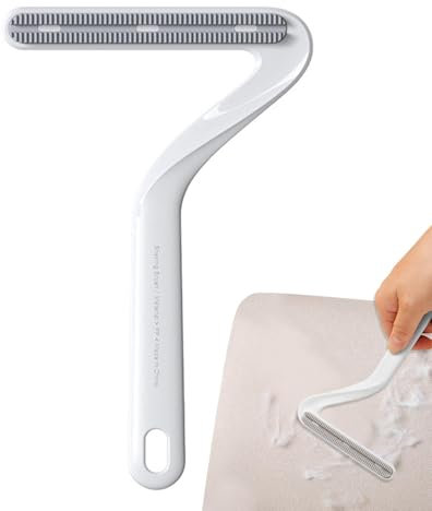 Manueller Fuzz Shaver - Tragbarer Fusselrasierer Kaschmirkamm - Doppelseitiger tragbarer Haarentferner, Fusselentferner für Kleidung, Decken